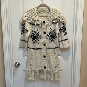 Hollister Sweater Coat